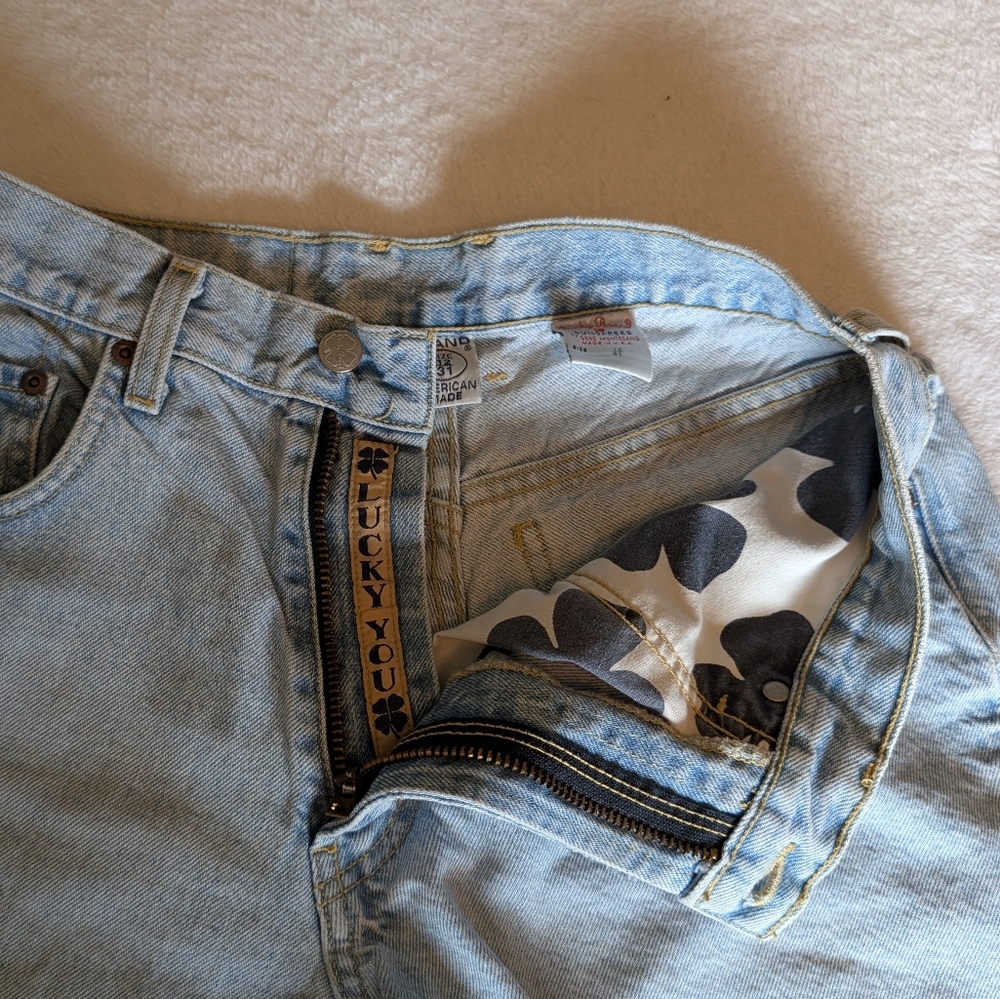 Vintage Lucky Brand Denim High Waisted Shorts